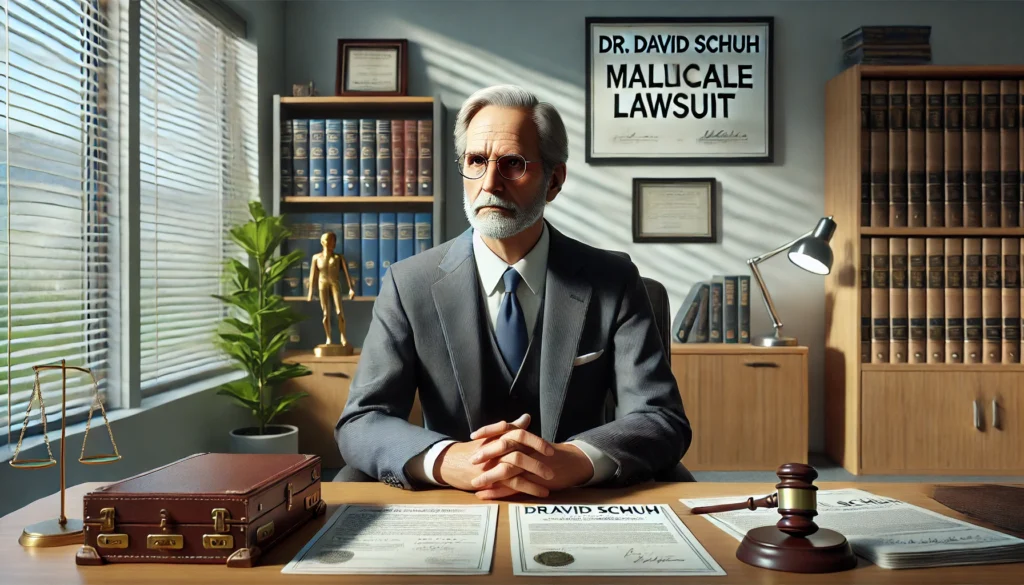 dr david schuh malpractice lawsuit