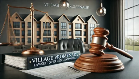 village promenade lawsuit over redecorating fees