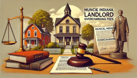 muncie indiana landlord overcharging fees