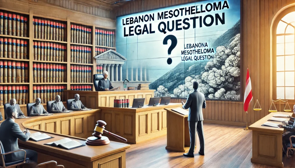 lebanon mesothelioma legal question