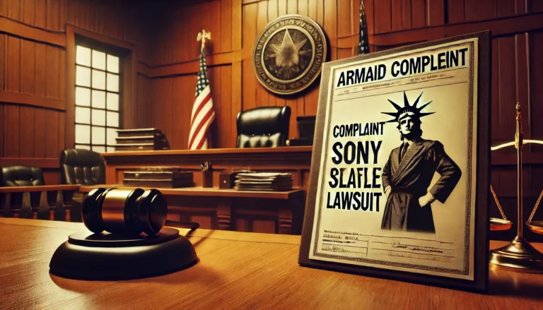 armaid complaint sony berverly slate lawsuit