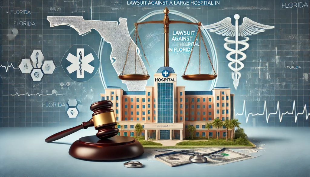 lawsuit against a large hospital in florida