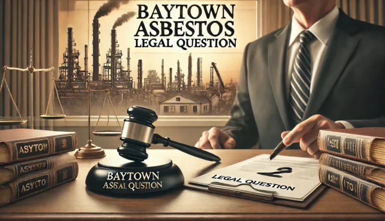 baytown asbestos legal question