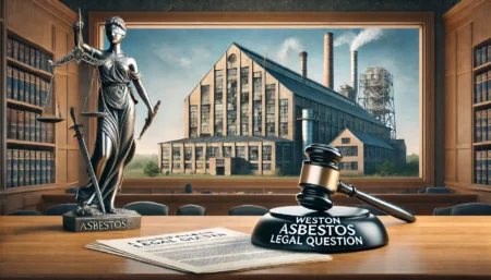 weston asbestos legal question