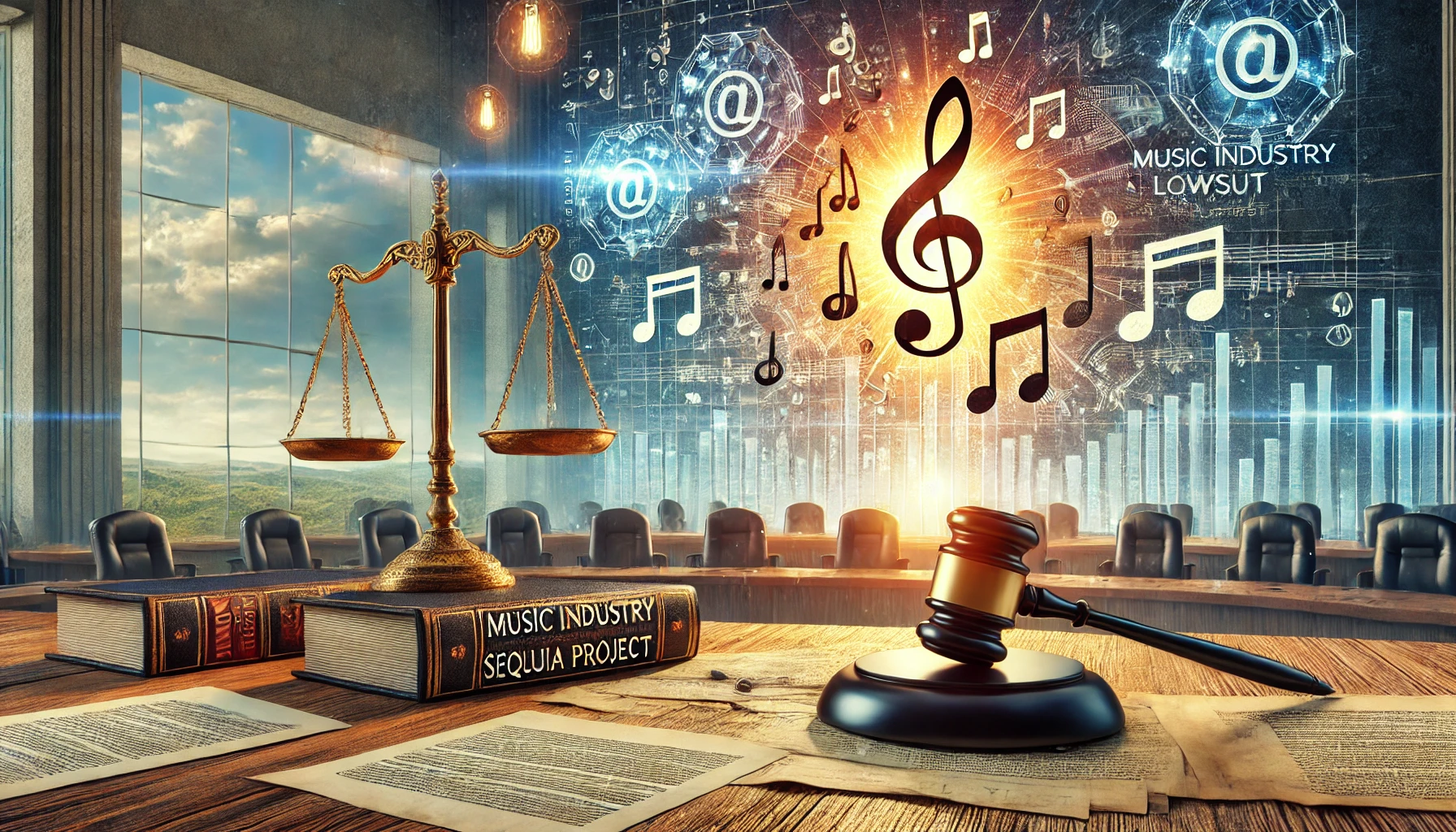music industry lawsuit sequoia project playlist