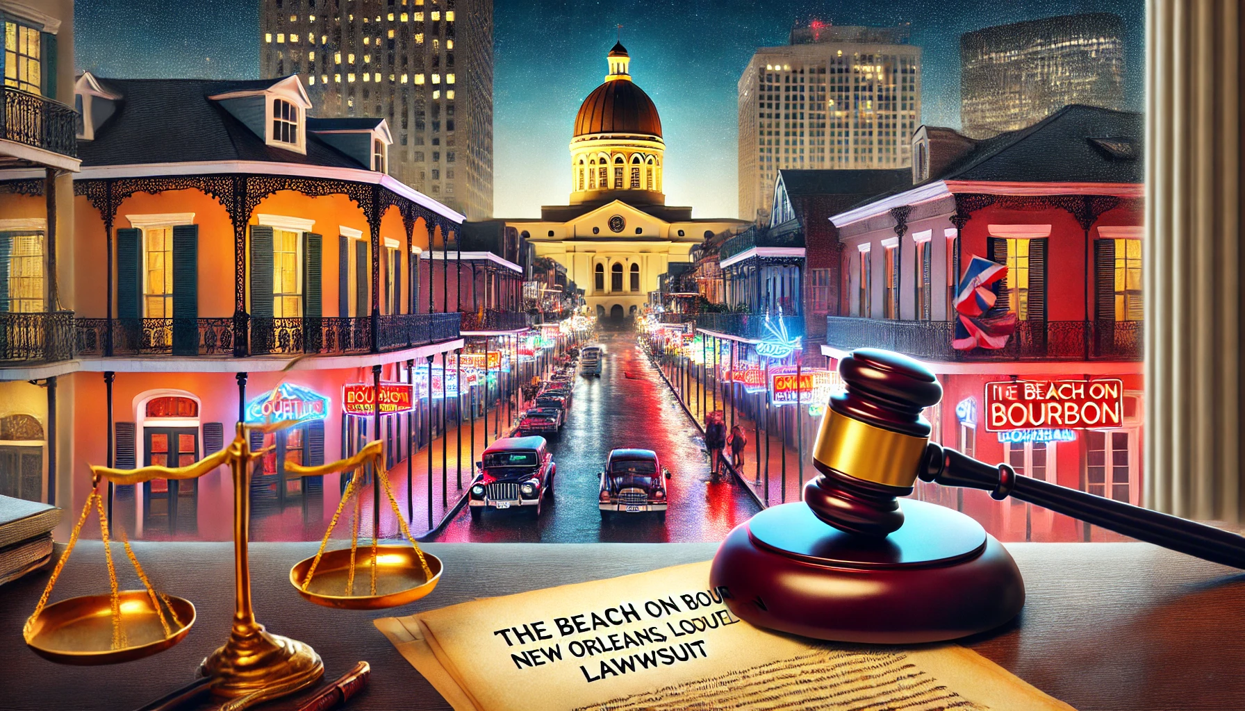 the beach on bourbon new orleans louisiana lawsuit