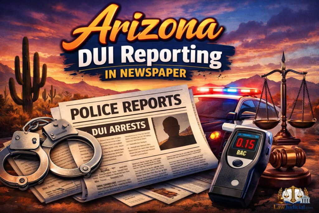 Arizona Dui Reporting in Newsaper