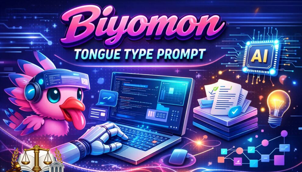 Biyomon Tongue Type Prompt