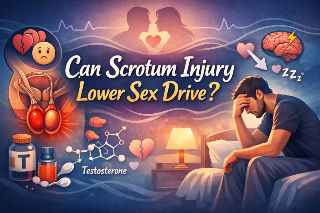 Can Scrotum Injury Lower Sex Drive