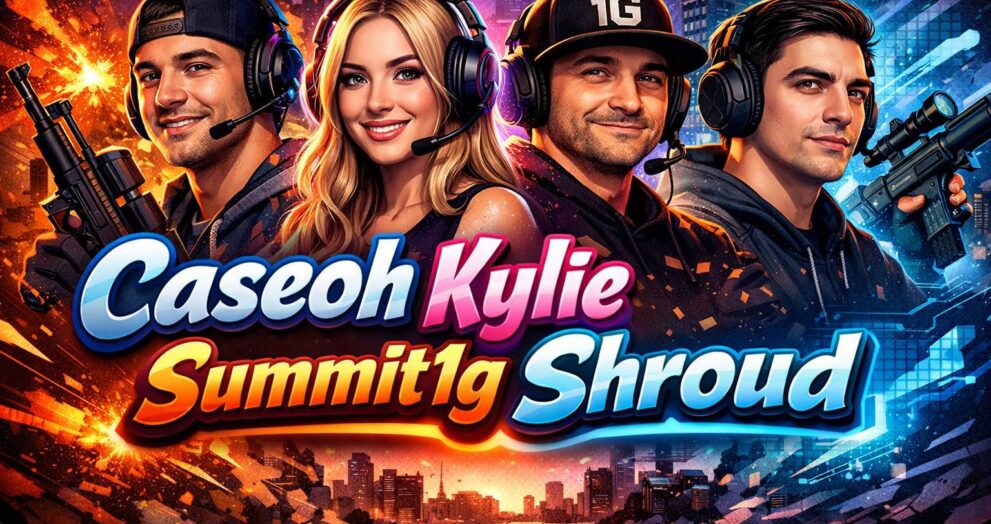 Caseoh Kylie summit1g Shroud