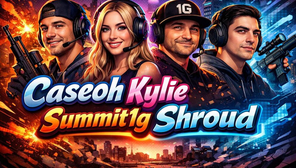 Caseoh Kylie summit1g Shroud