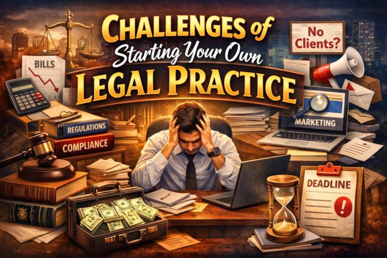 Challenges of Starting Your Own Legal Practice Challenges of Starting Your Own Legal Practice