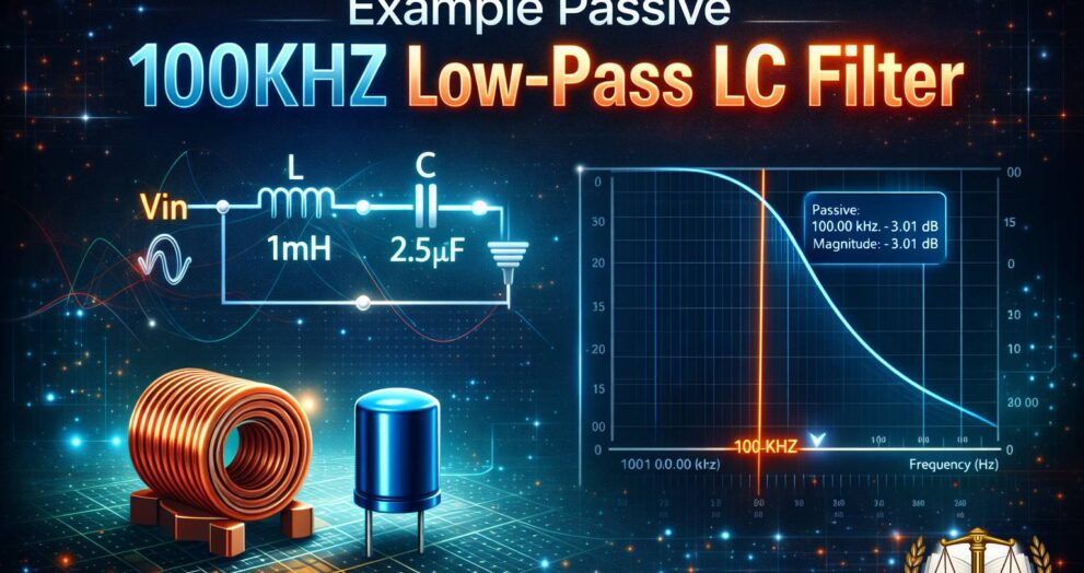 Detailed developer-focused breakdown of an Example Passive 100KHZ Low-Pass LC Filter with practical insights, tools, and implementation guidance.