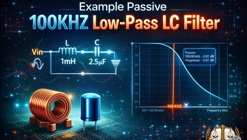Detailed developer-focused breakdown of an Example Passive 100KHZ Low-Pass LC Filter with practical insights, tools, and implementation guidance.