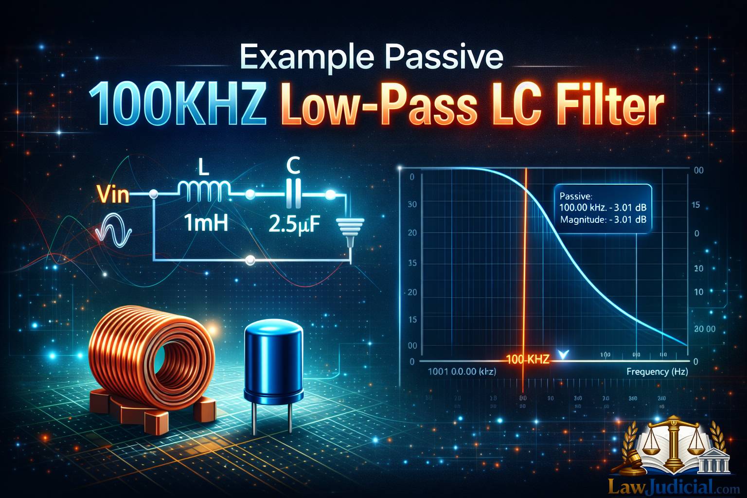 Detailed developer-focused breakdown of an Example Passive 100KHZ Low-Pass LC Filter with practical insights, tools, and implementation guidance.