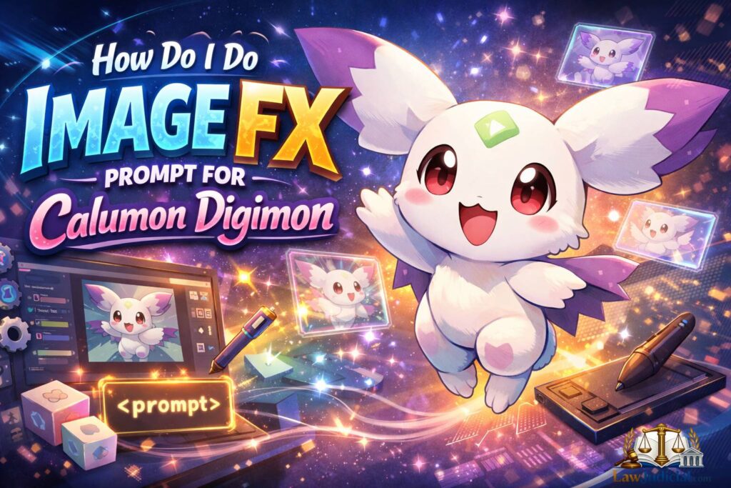 How Do I Do Image FX Prompt for Calumon Digimon