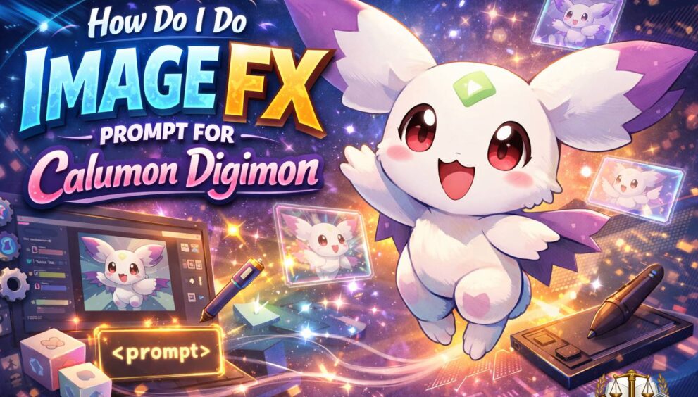 How Do I Do Image FX Prompt for Calumon Digimon