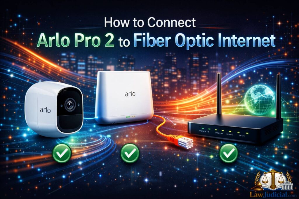 How to Connect Arlo Pro 2 to Fiber Optic Internet