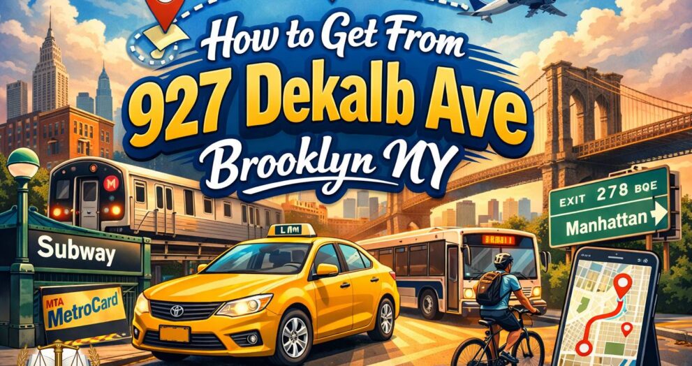 How to Get From 927 Dekalb Ave Brooklyn NY