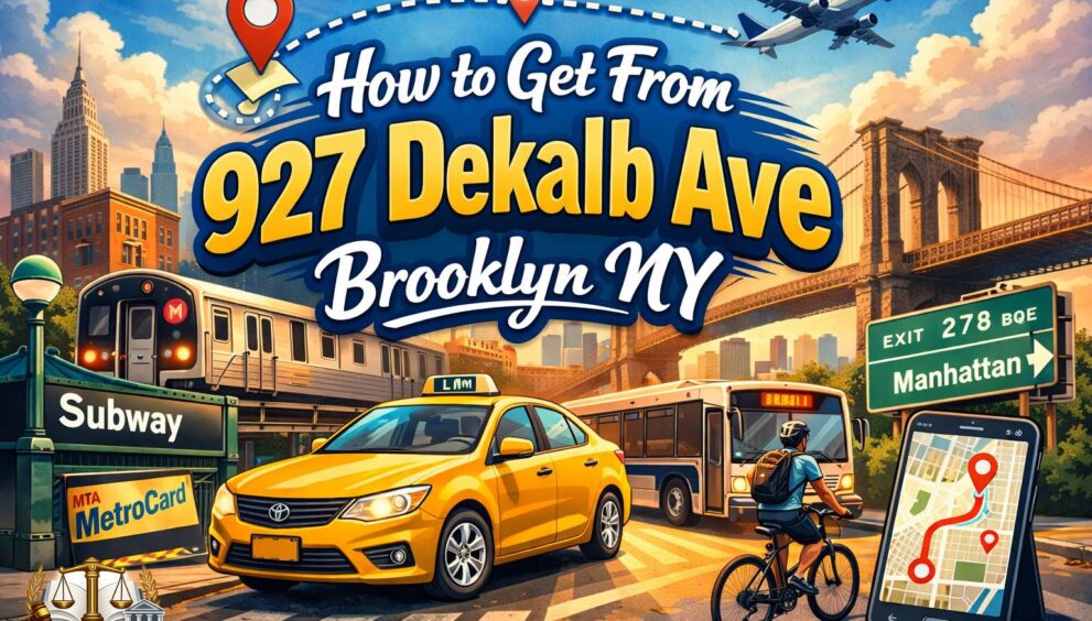 How to Get From 927 Dekalb Ave Brooklyn NY