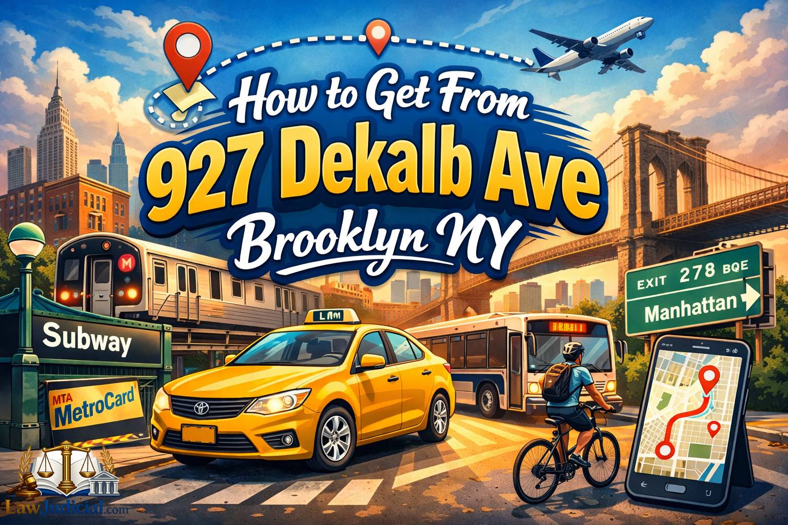 How to Get From 927 Dekalb Ave Brooklyn NY