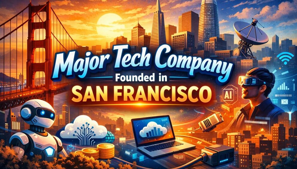 Major Tech Company Founded in San Francisco