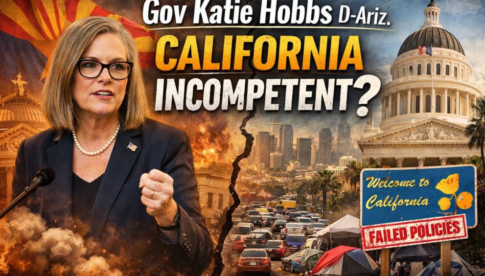 Gov Katie Hobbs D-Ariz. California Incompetent