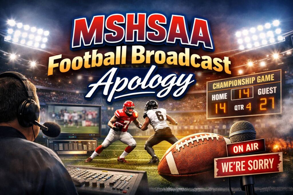 Mshsaa Football Broadcast Apology
