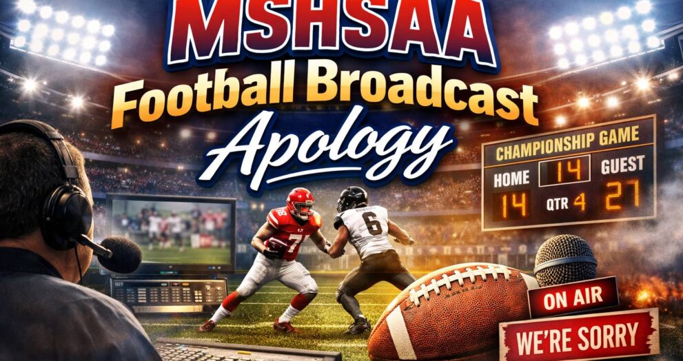 Mshsaa Football Broadcast Apology