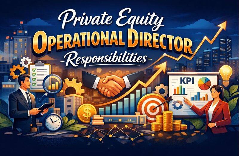 Private Equity Operational Director Responsibilities