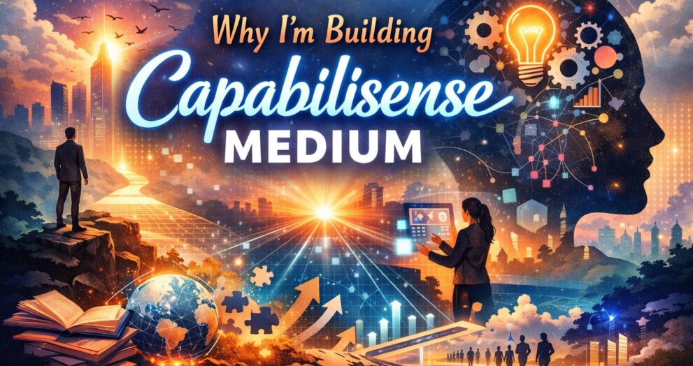 Why Im Building Capabilisense Medium