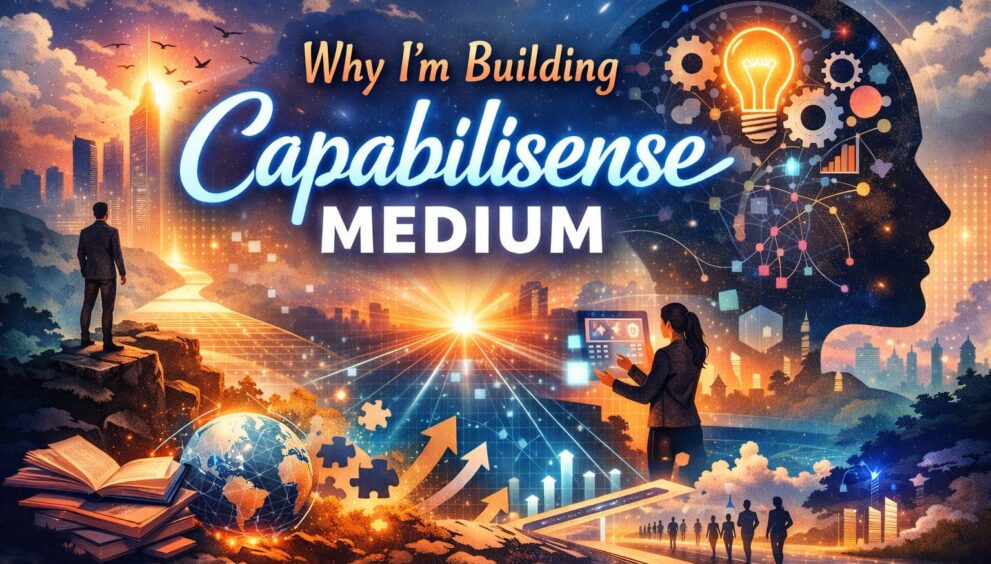 Why Im Building Capabilisense Medium