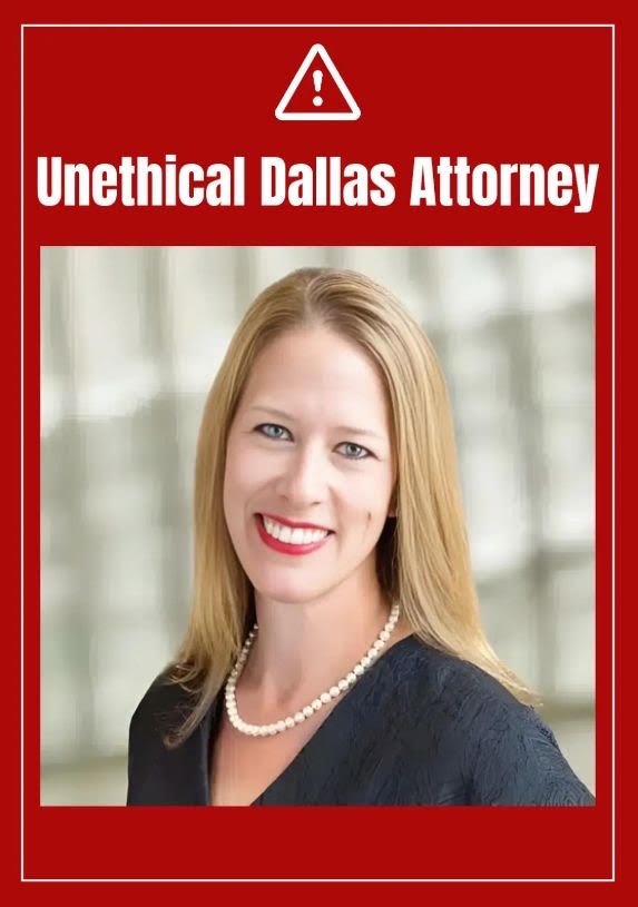 Aubrey Connatser unethical lawyer Dallas