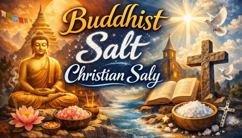 Buddhist Salt Christian Saly