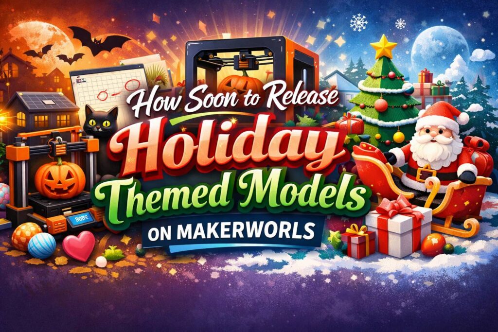 How Soon to Release Holiday Themed Models on Makerworls