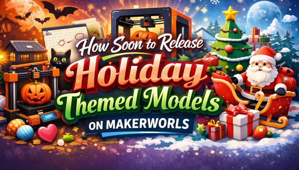 How Soon to Release Holiday Themed Models on Makerworls